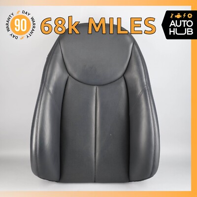 03-06 Mercedes R230 SL500 Top Upper Seat Cushion Right Side Designo Black OEM