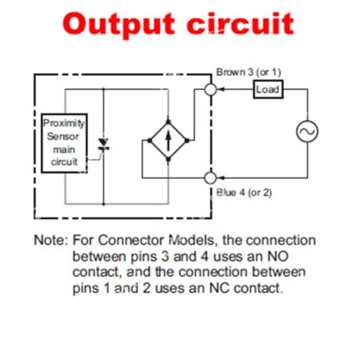 For OMRON E2E-X10MY1 Proximity Sensor Unshielded Cylinder Type M18 AC 2-wire - Picture 3 of 7