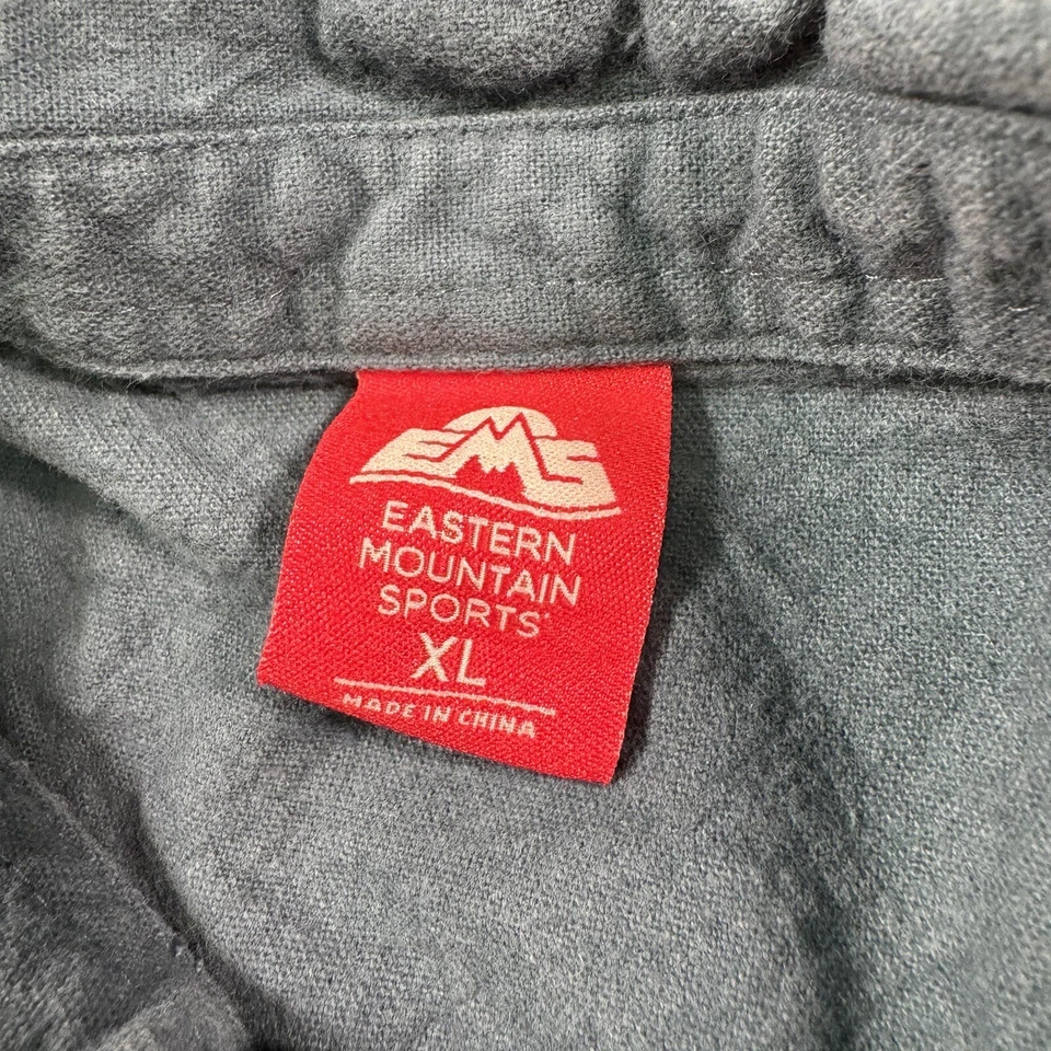 Eastern Mountain Sports Shirt Women XL Blue Button Down EMS Hike Outdoors - Image 4 of 4