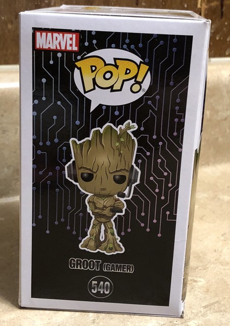 Funko Pop! Heroes - Groot (Gamer) (Chase) Vinyl Figure (GameStop Exclusive) for sale online | eBay