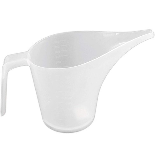 1000ml Funnel Jug Transparent Measuring Cup with Mouth Tip for Jam Batter Syrup - Picture 5 of 6