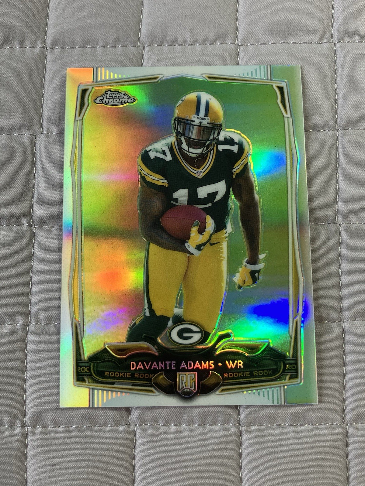 Davante Adams 2014 Topps Chrome Refractor #114 Rookie Card RC