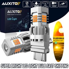 Auxito 3157 3156 3057 4157 Led Reverse Turn Brake Signal Light Bulb 6500k White