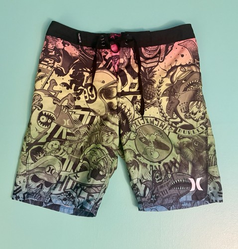 Hurley Swim Trunks Boys Size 10