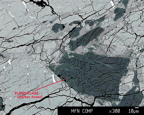 Meteorite NWA 17867 - Noritic Diogenite Melt Breccia, with about 35% Plagioclase - Picture 3 of 4