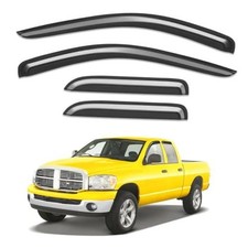 Rain Guards for Dodge Ram 1500 2002-2008 Ram 1500 Quad Cab 2003-2009 2500/3500