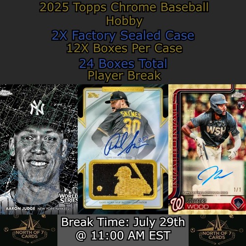 Cedric Mullins 2025 Topps Chrome Baseball Hobby - 2X Case Player BREAK #10