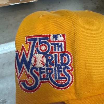 Size 7 3/8 New Era 75th World Series LA Dodgers Fitted Hat