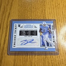 2019 Contenders Draft Picks College Ticket Anthony Ratliff-Williams #159 (AU,RC)