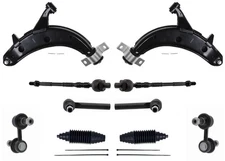Front Lower Control Arm Ball Joints Tie Rods for Subaru Forester 2006 2007 2008
