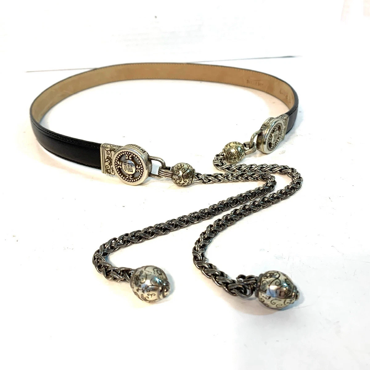 Brighton Leather Chain Belt Belts for Women for sale | eBay display picture 1