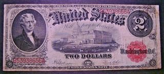 1126) USA ★★★ 2 Dollars Series 1917 ★★★