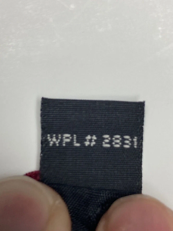 Corbata formal Murano Italia para hombre 58"Lx3,75"W rojo/amarillo Foto 4 de 4