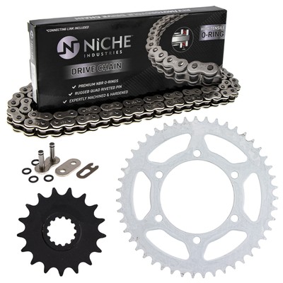 Sprocket Chain Set for Yamaha YZF-R1 LE 17/47 Tooth 520 O-Ring Front Rear Kit