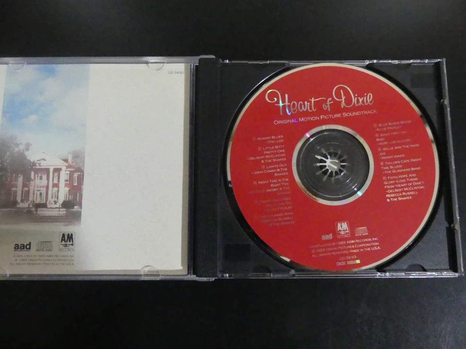 Heart of Dixie Original Motion Picture Soundtrack CD Foto 3 de 3