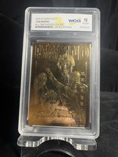 2000 23 Karat Gold Dan Marino Miami Dolphins WCG 10 Football Card