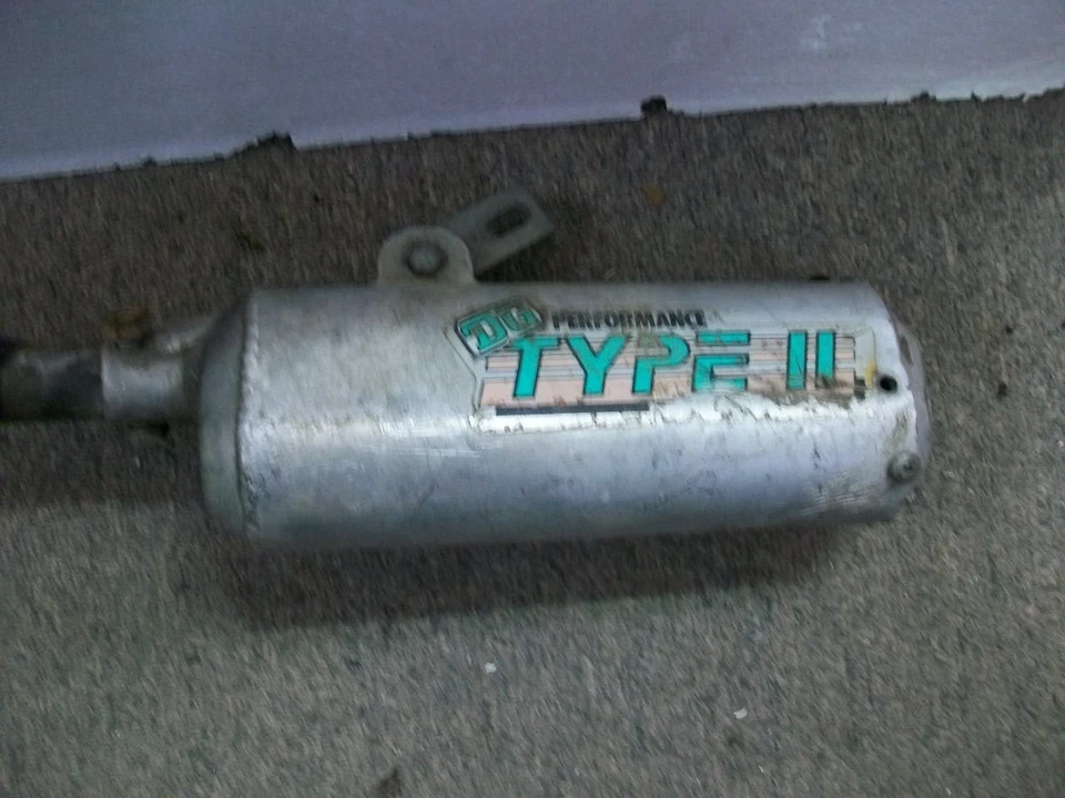 Silenciador de tubo de escape Yamaha YZ80 1984 1985 1986 cámara YZ 80 YZ80N Foto 3 de 4