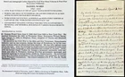 CIVIL WAR VETERAN 60th/61st MA INFANTRY WORCESTER POLITICIAN WARD LETTER SIGNED
