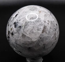 49mm Rainbow Moonstone Sphere Polished Sparkling Feldspar Mineral Ball - India