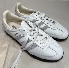 Adidas Samba OG White Grey Cream IH4880 Size 7M / 8.5W Pre-Owned No Box