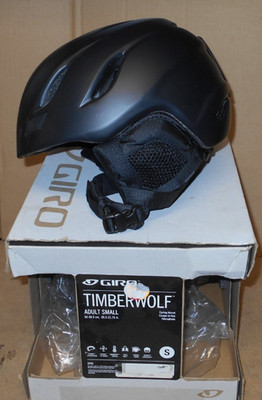 Giro Ski Snowboard Helmet Black Timberwolf Small