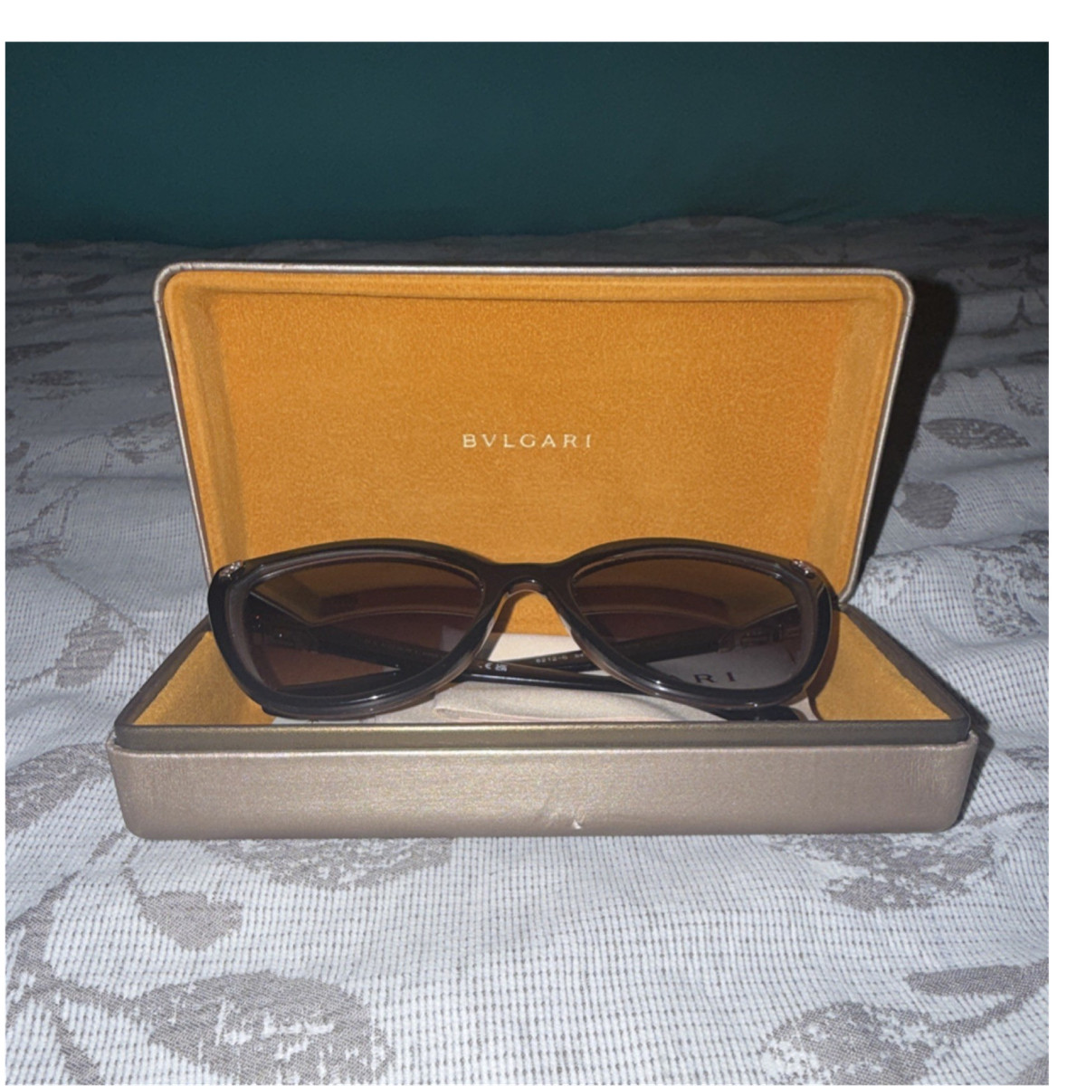 Bvlgari Cat Eye Designer Sunglasses 8212-B Black Gradient  display picture 1