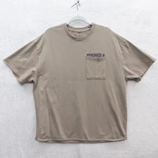 YoungLA Los Angeles Beige Pocket T-Shirt Size Large – Big Back Print