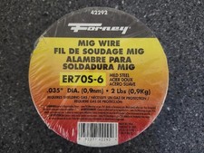 NEW Forney 42292 Welding ER70S-6 Mig Wire 0.35" 2 lbs.