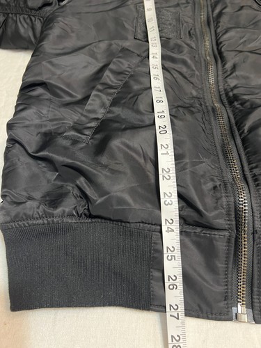 H&M The Weeknd XO Collection Bomber Jacket Black Size Small Men's Collab Padded - Picture 9 of 12