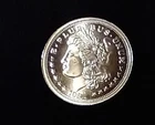 One Troy Oz Silver Trade Unit Liberty Head 1985  .999 fine silver uncirculated