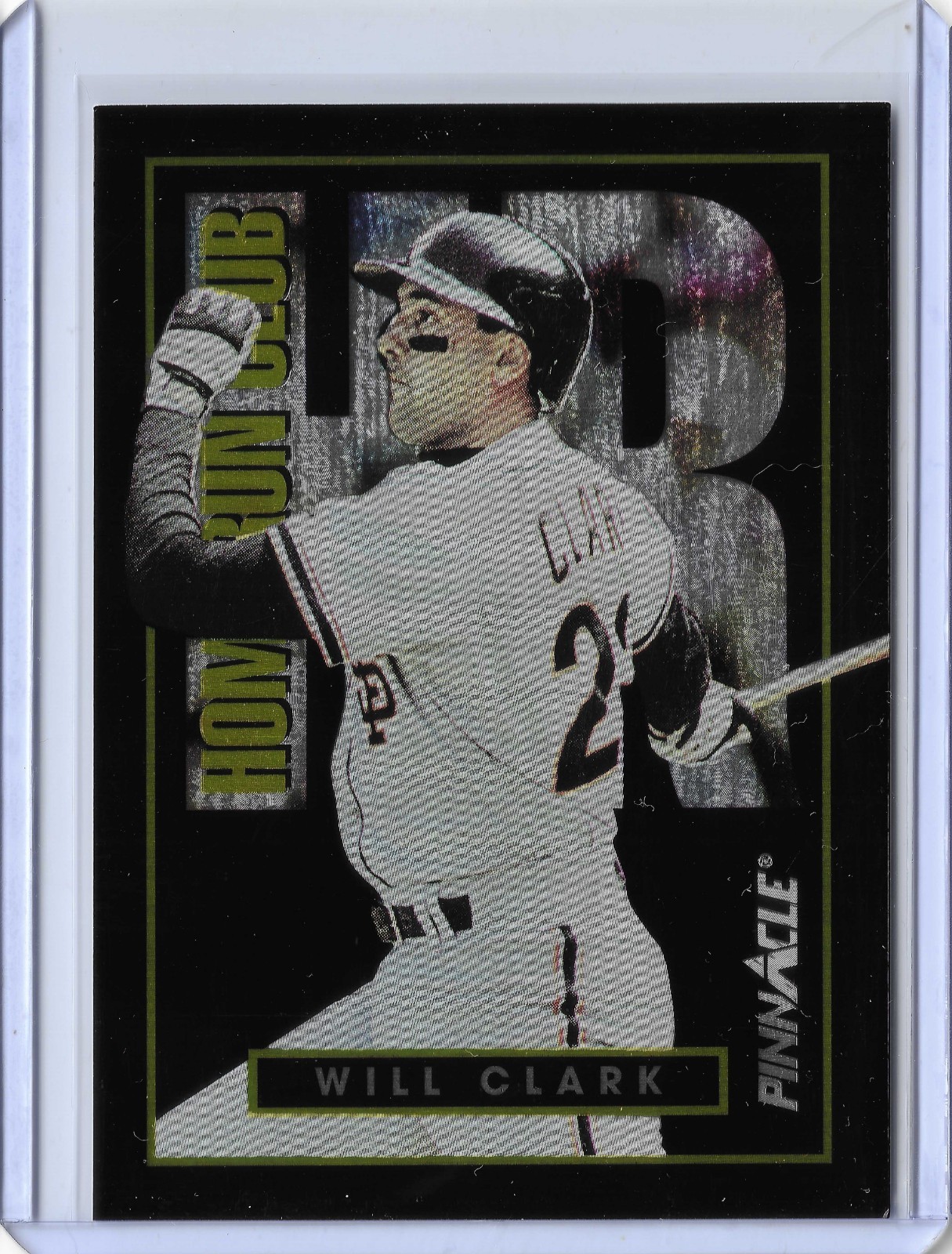 1993 Pinnacle - No. 38 - Will Clark - San Francisco Giants - Home Run Club