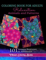Vibrant Coloring Books | Coloring Book For Adults Animals And Patterns...