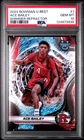2024 Bowman Best University Basketball Shimmer Refractor Ace Bailey #1 SGC 9.5