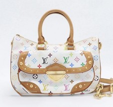 Louis Vuitton Multicolore Monogram Shoulder Bag Studded Accents Detachable Strap