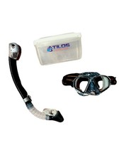 Brand New Freedive Mask  Carrying Case  Used Snorkel