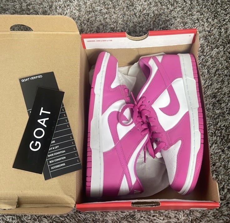 Size 6 - Nike Dunk Low Athletic Department - Picante Red for sale