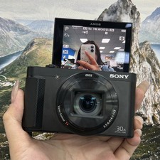 SONY Cyber-shot DSC-HX90 18.2MP 30x Compact Digital Camera Black English