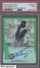 2015 Leaf 25th 1990 Metal Green Ken Griffey Jr HOF ON CARD AUTO 1/10 PSA 9