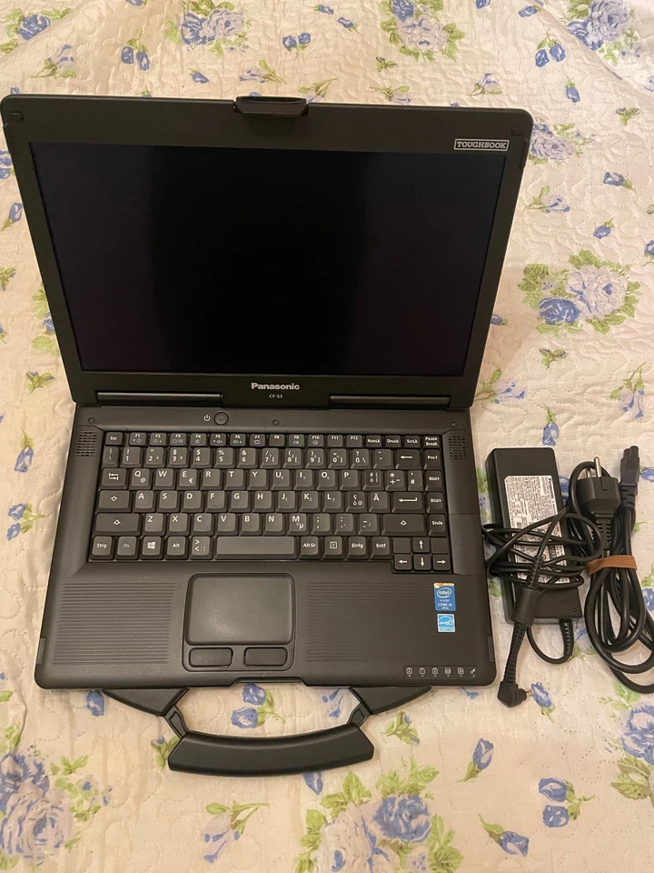 Pc Notebook Panasonic Toughbook cf-53 16/256 windows7/10 Diagnosi Mappe - Immagine 2 di 4