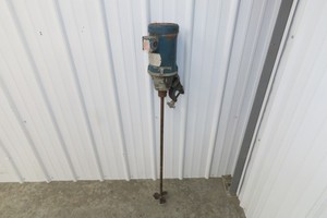 Lightnin Electric Mixer Clamp-On Agitator Drive 1/2Hp 230/460V 37"x5" Impeller