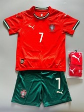 Portugal 25-26 Children's Home Jersey | Size 24 For8-9 Years | RONALDO 7