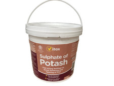 VITAX 5KG SULPHATE OF POTASH fast acting fertiliser boosts ripening of fruit 