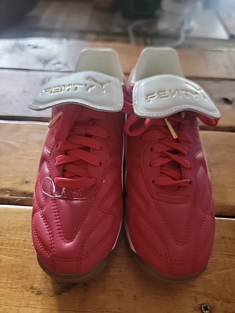 Fenty Puma Red Leather Shoes Puma Avanti L Fenty 39835203 Mens Red