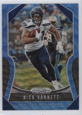 2019 Panini Prizm Blue Wave Prizm 85/199 Nick Vannett #257 i5f