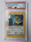 Pokémon Dark Dragonite TCG Team Rocket Holo Card 1st Edition 5/82 Vintage PSA 7