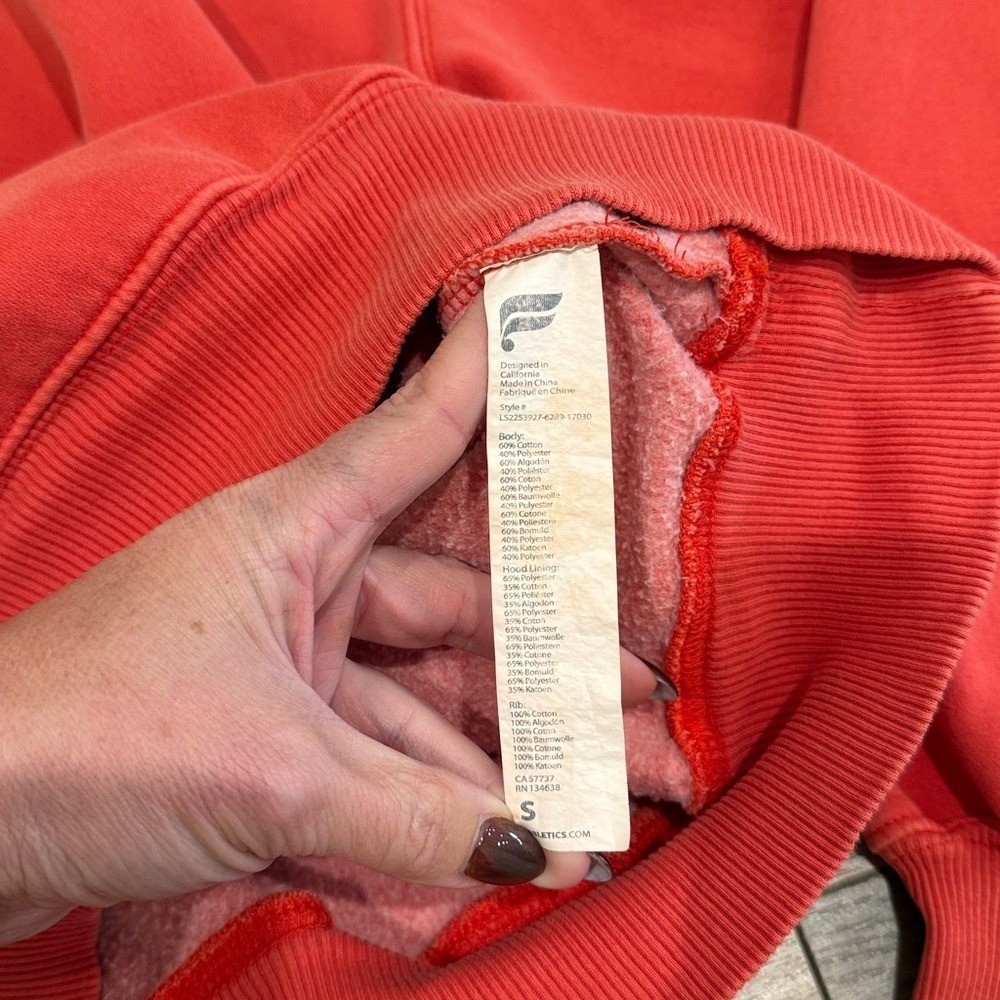 FABLETICS Washed Electric Cherry Forever Fleece H… - image 5