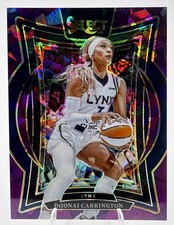 2025 Select WNBA Purple Ice Prizm /149 Dijonai Carrington #68 Lynx #146/149