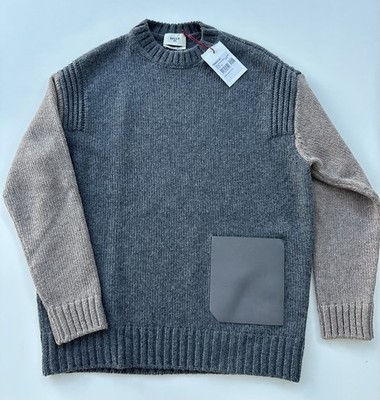 BALLY Herren-Pullover 100% Wolle Made in Italy   Neu mit Etikett Größe S /M 46