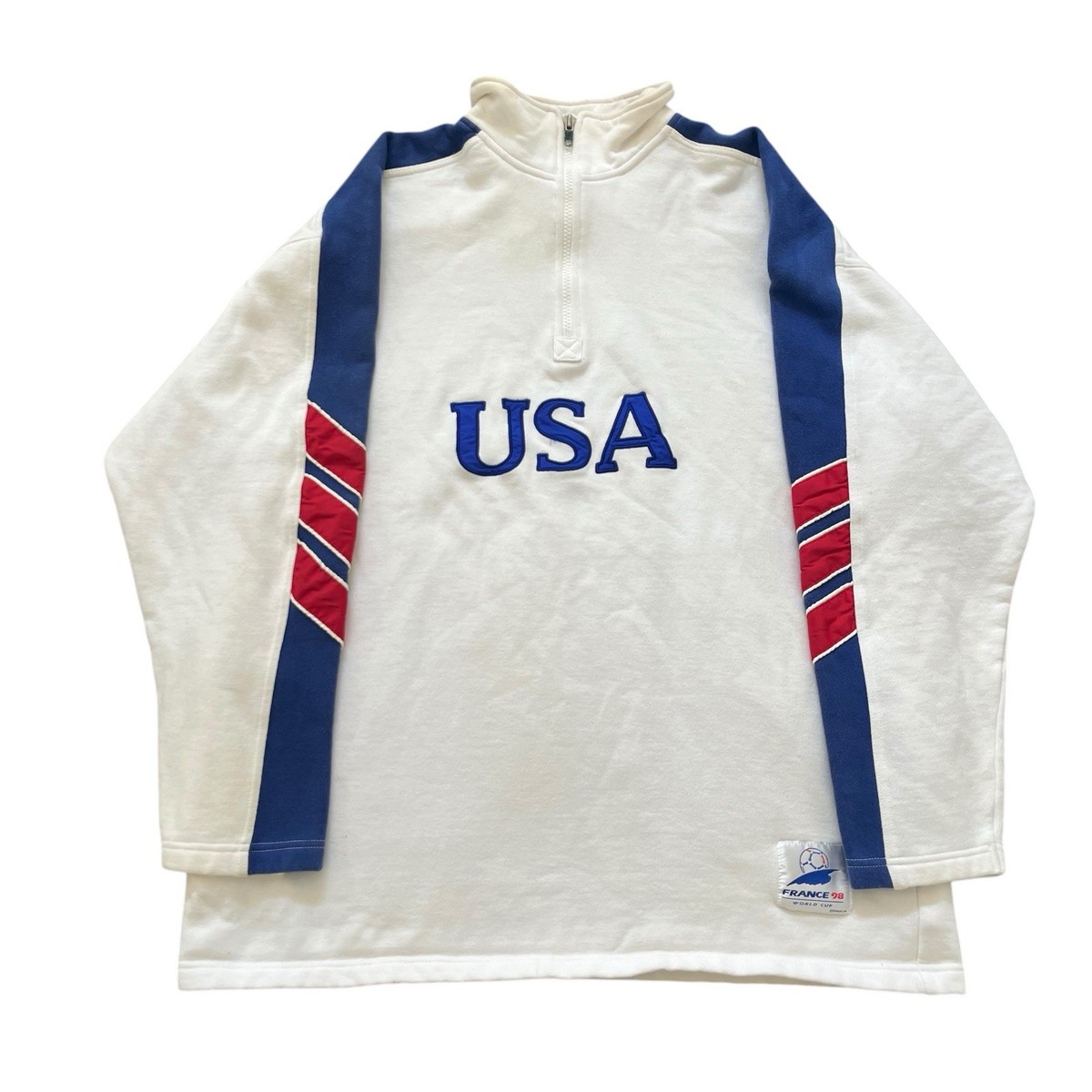 ウェア 90S VINTAGE 98 FRANCE WORLD CUP adidas Vintage France World Cup 1998 Adidas Officially Licensed USA