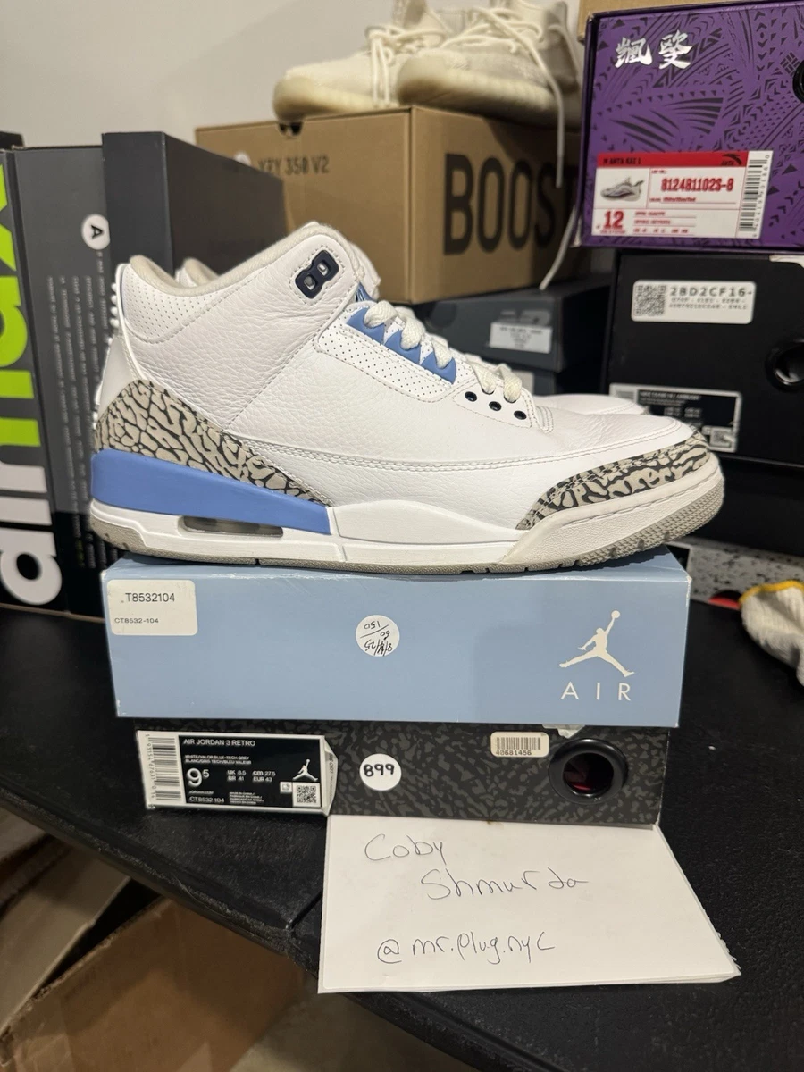 Jordan 3 Retro Mid UNC for Sale | Authenticity Guaranteed | eBay